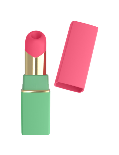 WOMANIZER - STIMULATEUR CLITORIAL À SUCCION BEAUTÉ 6 NIVEAUX D'INTENSITÉ VERT ET ROSE