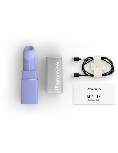 WOMANIZER - STIMULATEUR CLITORIAL À SUCCION BEAUTÉ 6 NIVEAUX D'INTENSITÉ LILAS