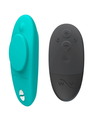 WE-VIBE - MOXIE+ VIBRATEUR DE CULOTTE À CLIP MAGNÉTIQUE AQUA