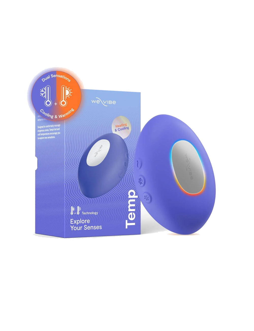 WE-VIBE - VIBRATEUR CHAUFFANT ET RAFRAÎCHISSANT