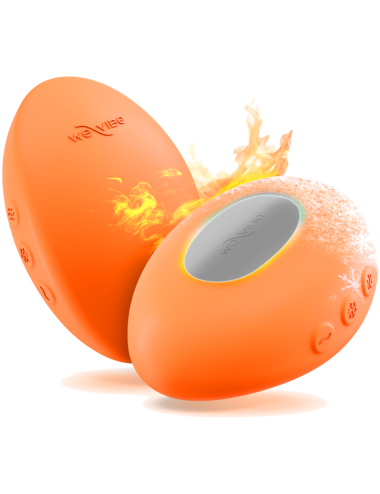 WE-VIBE - VIBRATEUR CHAUFFANT ET REFROIDISSANT À TEMPÉRATURE MANDARINE