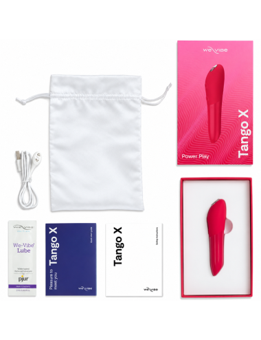 WE-VIBE - TANGO X VIBRATEUR BALLE RECHARGEABLE ROUGE CERISE
