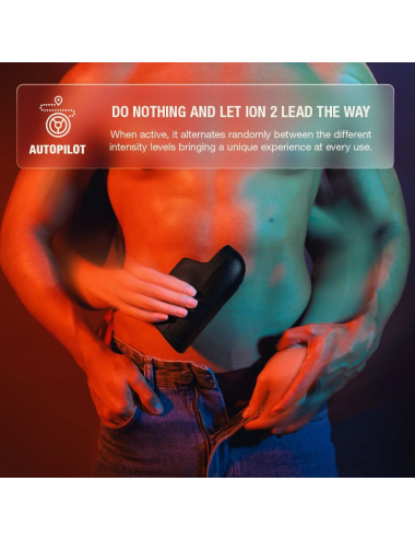 ARCWAVE - ION 2 STROKER MASCULIN AVEC STIMULATION PAR ONDES D'AIR PULSÉES NOIR