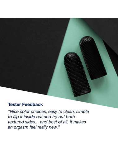 ARCWAVE - GHOST STROKER RÉVERSIBLE EN SILICONE NOIR
