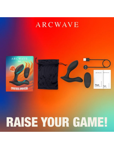 ARCWAVE - PERK MASSEUR DE PROSTATE VIBRANT À DOUBLE MOTEUR ET TÉLÉCOMMANDE NOIR