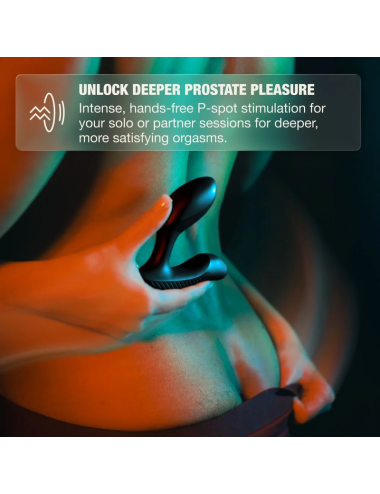 ARCWAVE - PERK MASSEUR DE PROSTATE VIBRANT À DOUBLE MOTEUR ET TÉLÉCOMMANDE NOIR