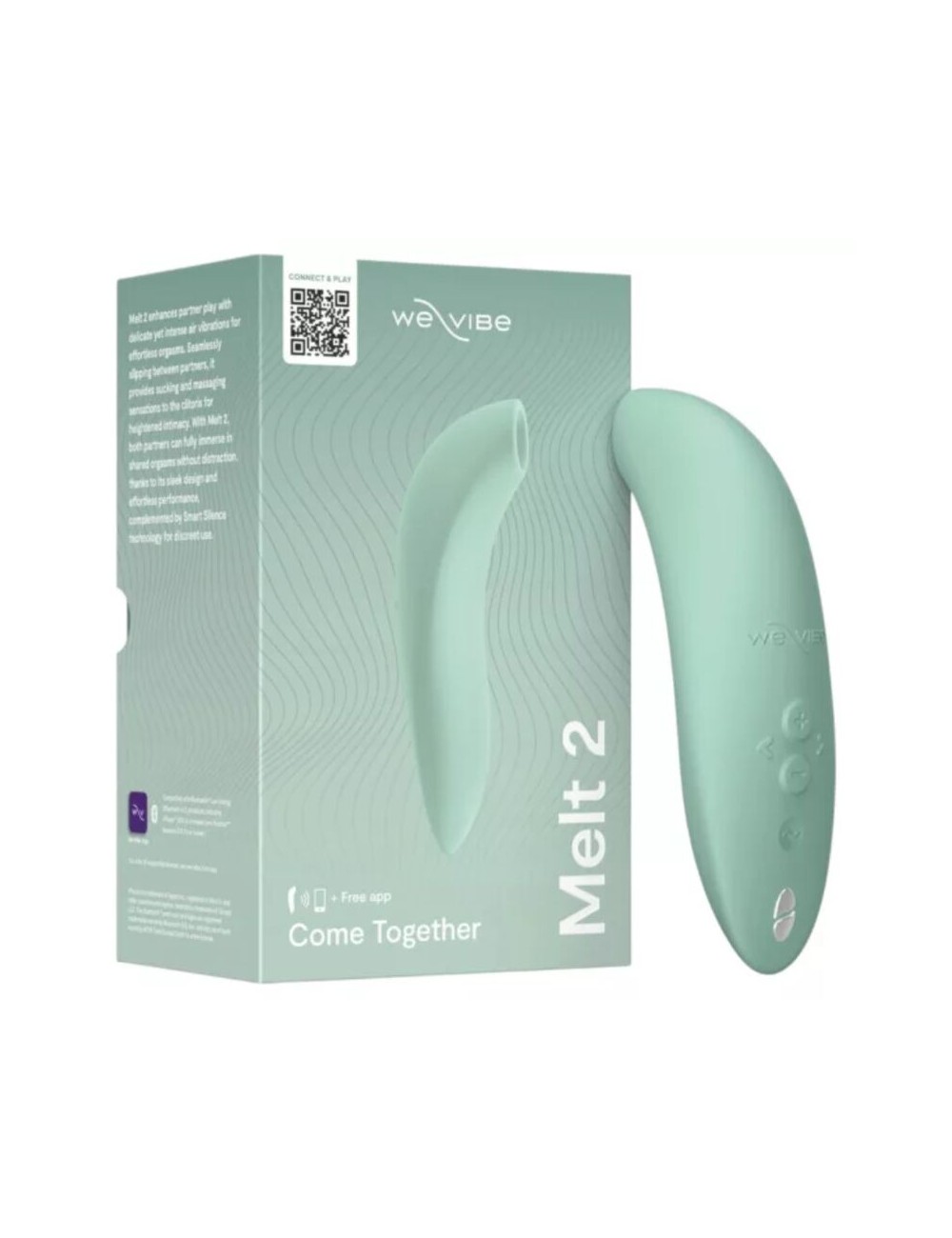 WE-VIBE - MELT 2 STIMULATEUR CLITORIAL À IMPULSIONS D'AIR SAGE