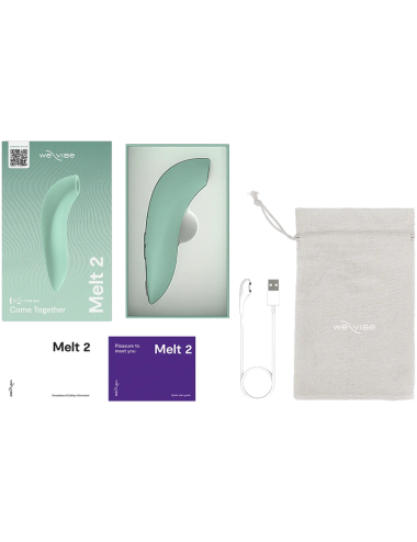 WE-VIBE - MELT 2 STIMULATEUR CLITORIAL À IMPULSIONS D'AIR SAGE