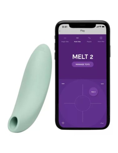 WE-VIBE - MELT 2 STIMULATEUR CLITORIAL À IMPULSIONS D'AIR SAGE