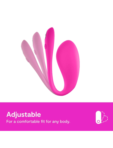 WE-VIBE - JIVE 2 VIBRATEUR ŒUF PORTABLE ROSE ÉLECTRIQUE