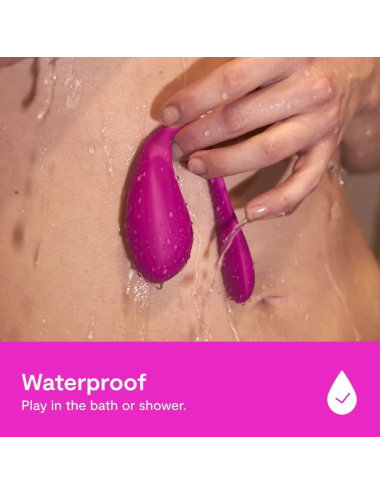 WE-VIBE - JIVE 2 VIBRATEUR ŒUF PORTABLE ROSE ÉLECTRIQUE