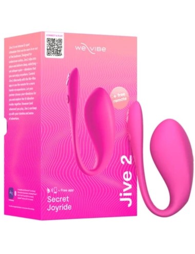 WE-VIBE - JIVE 2 VIBRATEUR ŒUF PORTABLE ROSE ÉLECTRIQUE