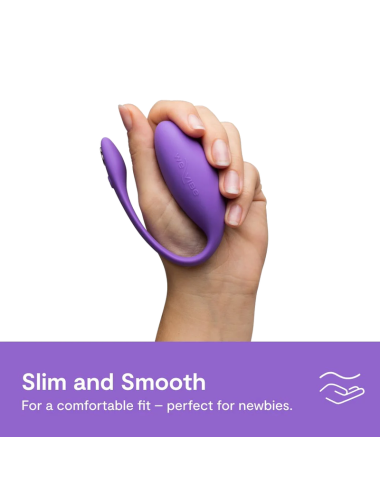 WE-VIBE - JIVE LITE VIBRATEUR ŒUF PORTABLE CONTRÔLÉ PAR APPLICATION VIOLET