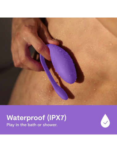 WE-VIBE - JIVE LITE VIBRATEUR ŒUF PORTABLE CONTRÔLÉ PAR APPLICATION VIOLET
