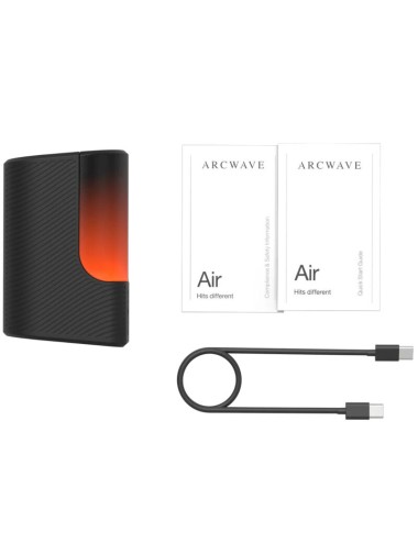 ARCWAVE - AIR MASTURBATEUR MASCULIN EXTENSIBLE AVEC IMPULSIONS D'AIR ET 6 NIVEAUX D'INTENSITÉ NOIR