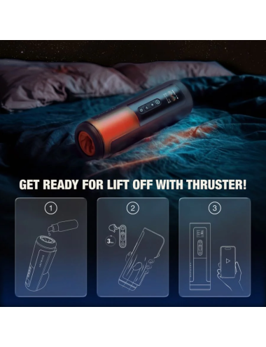ARCWAVE - THRUSTER STROKER MASCULIN AUTOMATIQUE AVEC VA-ET-VIENT, ROTATION ET CONTRÔLE