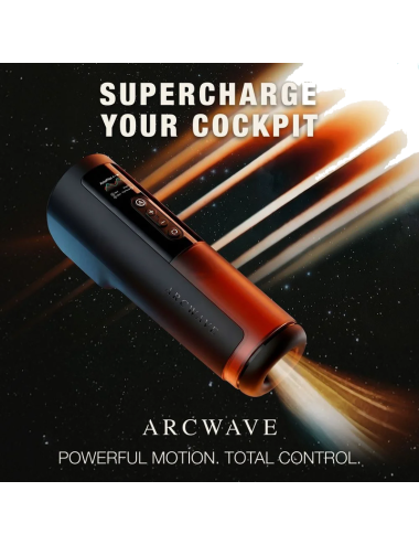 ARCWAVE - THRUSTER STROKER MASCULIN AUTOMATIQUE AVEC VA-ET-VIENT, ROTATION ET CONTRÔLE
