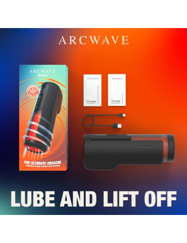 ARCWAVE - THRUSTER STROKER MASCULIN AUTOMATIQUE AVEC VA-ET-VIENT, ROTATION ET CONTRÔLE
