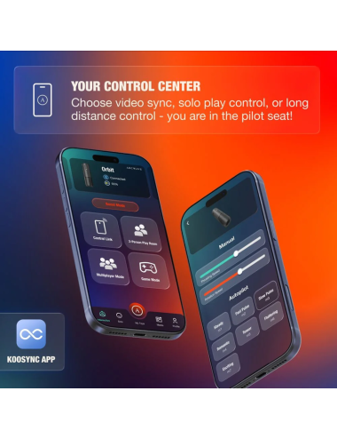 ARCWAVE - ORBIT MASTURBATEUR MASCULIN ROTATIF À 360° AVEC CONTRÔLE PAR APPLICATION NOIR