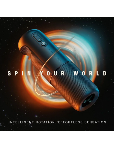 ARCWAVE - ORBIT MASTURBATEUR MASCULIN ROTATIF À 360° AVEC CONTRÔLE PAR APPLICATION NOIR