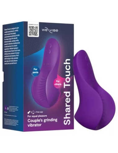 WE-VIBE - VIBRATEUR DOUBLE FACE POUR COUPLES À TOUCHER PARTAGÉ VIOLET