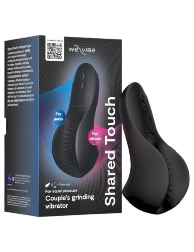 WE-VIBE - VIBRATEUR DOUBLE FACE POUR COUPLES À TOUCHER PARTAGÉ NOIR