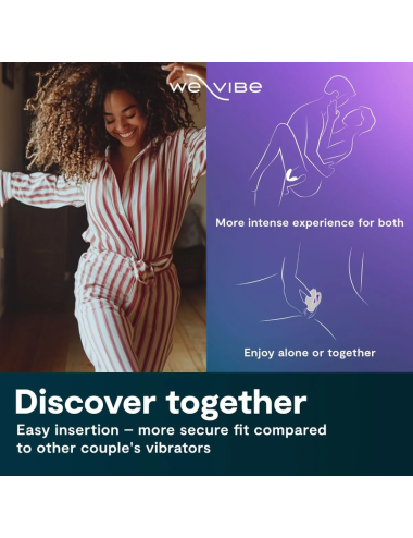 WE-VIBE - VIBRATEUR DE COUPLES SYNC O ENVELOPPEMENT-STIMULATION VIOLET CLAIR