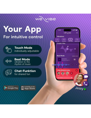 WE-VIBE - VIBRATEUR DE COUPLES SYNC O ENVELOPPEMENT-STIMULATION VIOLET CLAIR