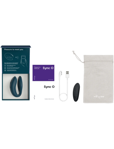 WE-VIBE - SYNC 2 VIBRATEUR RÉGLABLE POUR COUPLES VERT VELOURS
