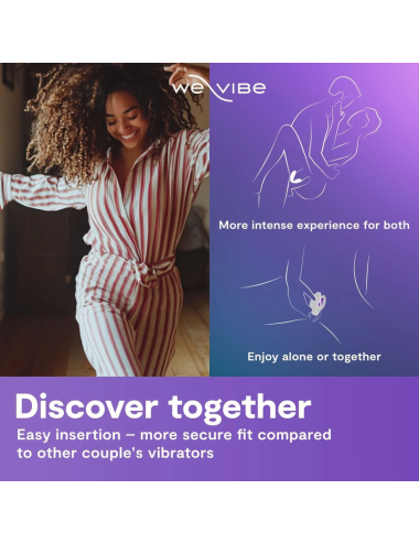 WE-VIBE - SYNC 2 VIBRATEUR RÉGLABLE POUR COUPLES VERT VELOURS