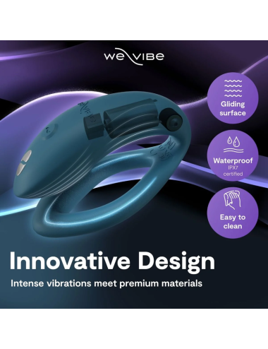 WE-VIBE - SYNC 2 VIBRATEUR RÉGLABLE POUR COUPLES VERT VELOURS