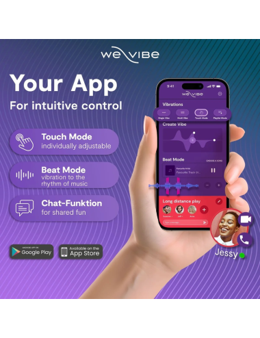 WE-VIBE - SYNC 2 VIBRATEUR RÉGLABLE POUR COUPLES VERT VELOURS
