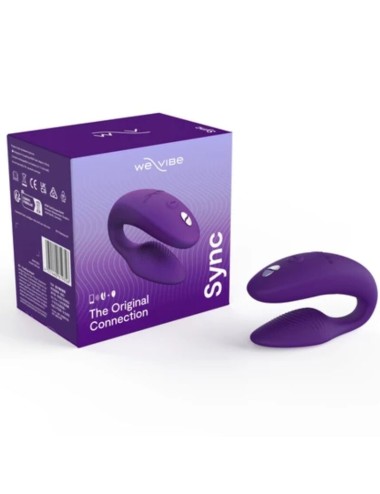 WE-VIBE - SYNC 2 VIBRATEUR RÉGLABLE POUR COUPLES VIOLET