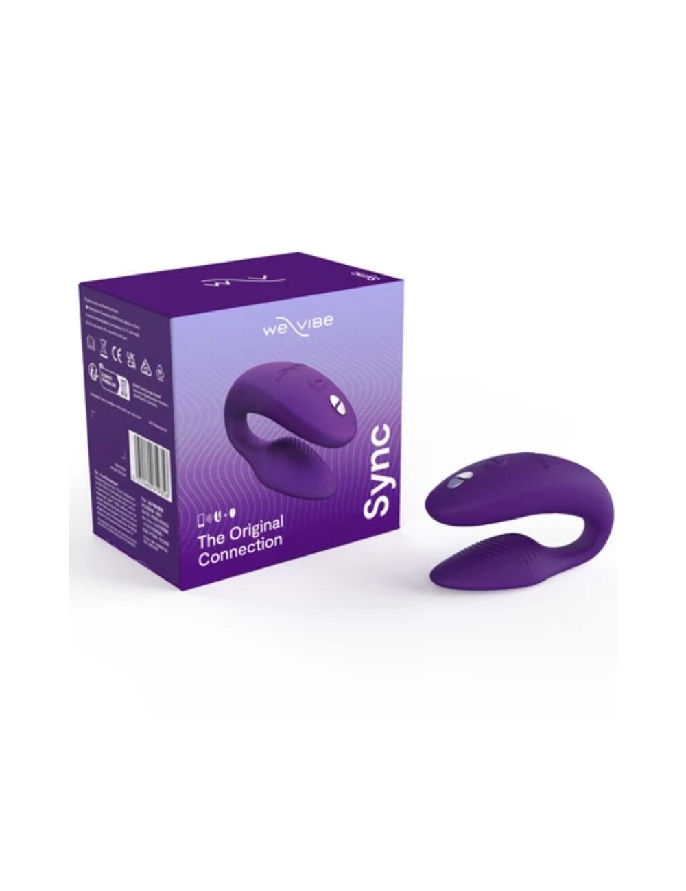 WE-VIBE - SYNC 2 VIBRATEUR RÉGLABLE POUR COUPLES VIOLET