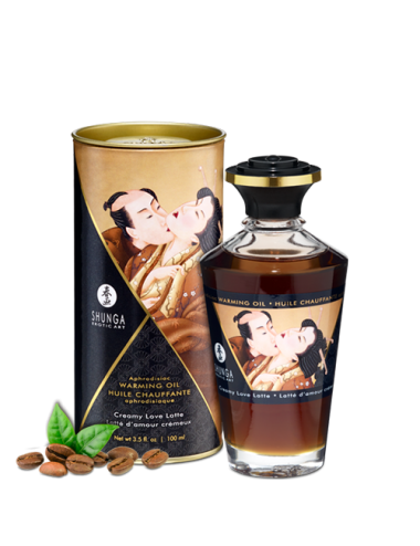 Huile chauffante aphrodisiaque - Latte d'amour 100ml - Huiles de massage - Shunga