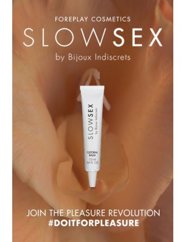 Sextoys - Masturbateurs & Stimulateurs - Baume clitoridien Slowsex 10ml effet chauffant - BI-03320 - Bijoux Indiscrets