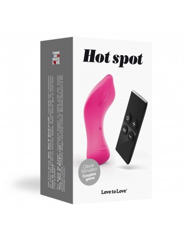 Sextoys - Masturbateurs & Stimulateurs - Stimulateur Hot Spot rose avec 10 modes de vibration - LTL1426 - Love to Love