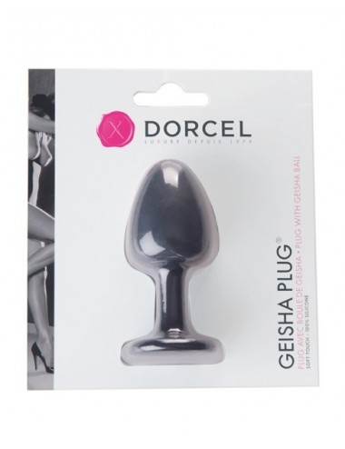 Sextoys - Plugs - Plug effet boules de geisha Simply couleur Noir - Dorcel