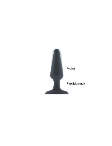 Sextoys - Plugs - Plug Best Vibe M couleur noir avec 12 modes de vibration - Dorcel