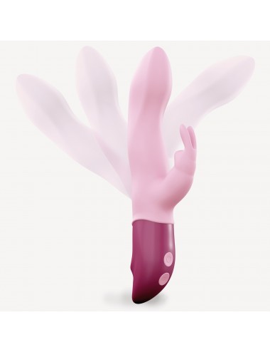 Sextoys - Rabbits - Vibromasseur Hello rabbit couleur rose avec 7 modes de vibrations - Love to Love