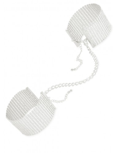 Sextoys - Masques, liens et menottes - Desir Métallique Menottes bracelet glamour couleur Argent - Bijoux Indiscrets