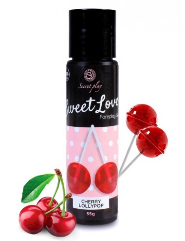 Gel comestible Cerise 60 ml Lollipop 3671 Sweet Love - SP-3917 - Plaisirs Intimes - Secret Play