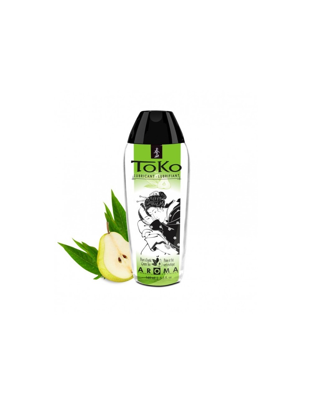 Lubrifiant toko aroma poire et thé vert exotique 165ml - Lubrifiants - Shunga