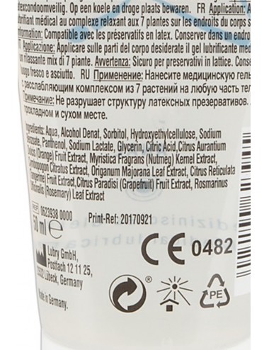 Lubrifiant anal végétalien 50ml - FS6239380000 - Lubrifiants - FunSex