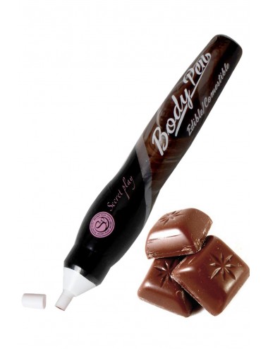 Stylo corporel chocolat comestible - sp1692 - Peintures de Corps - Secret Play