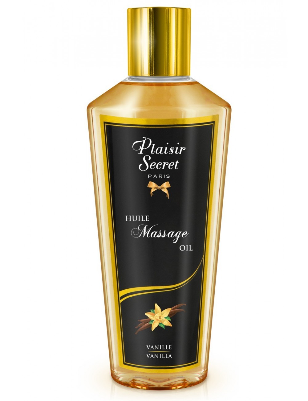 Huile de massage sèche vanille 250ml - CC826072 - Huiles de massage - Plaisirs Secrets