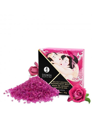 Cristaux de mer parfumés aphrodisiaque pour le bain sensuel rose - CC6600 - Hygiène - Shunga