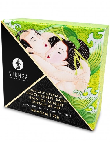 Cristaux de mer parfumés fleur de lotus pour le bain sensuel - CC6617 - Hygiène - Shunga