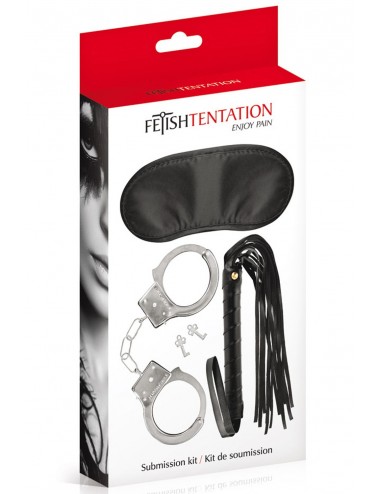 Sextoys - Menottes & accessoires - Kit de soumission jeux érotiques et fétichistes - CC570060 - Fetish Tentation