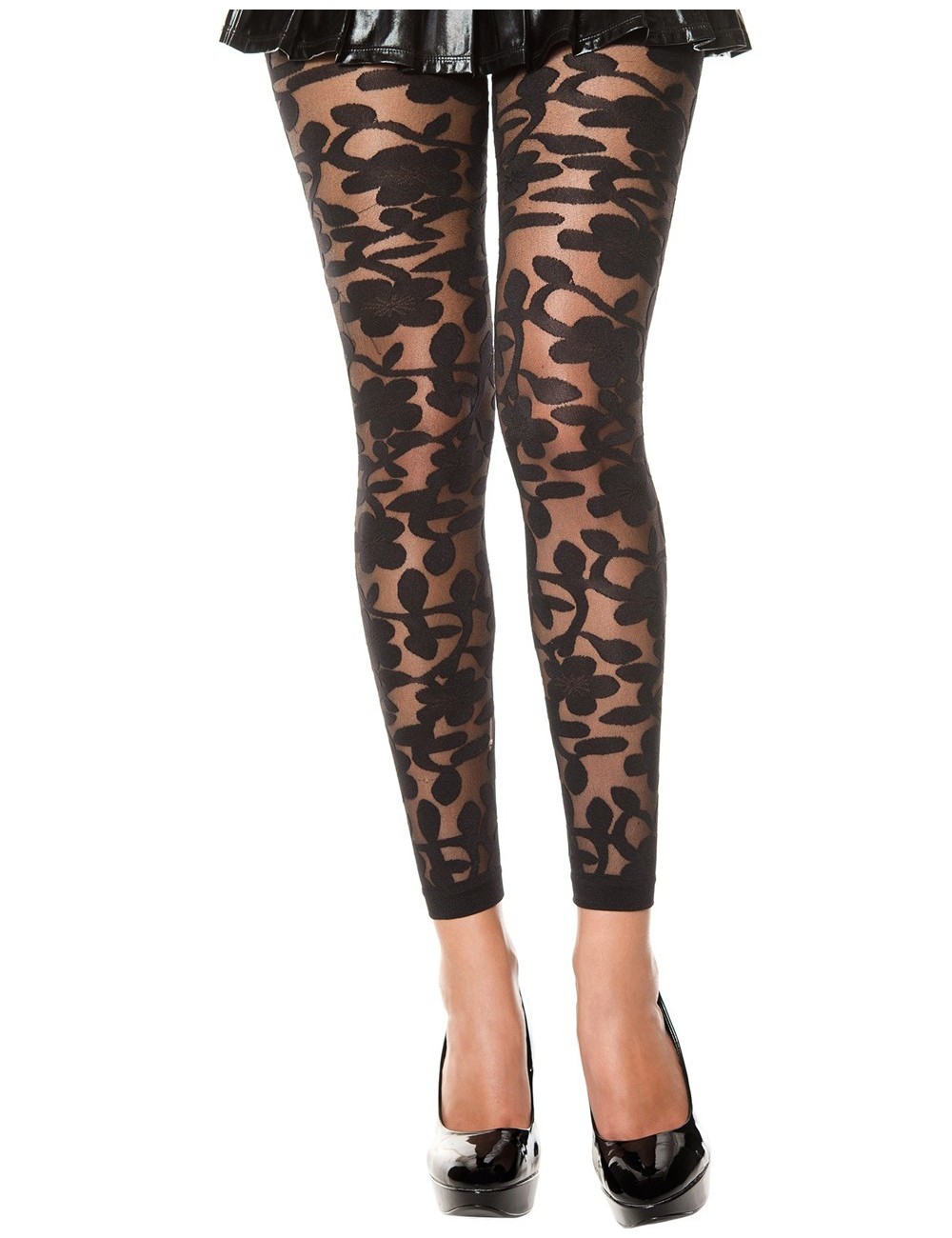legging voile transparent